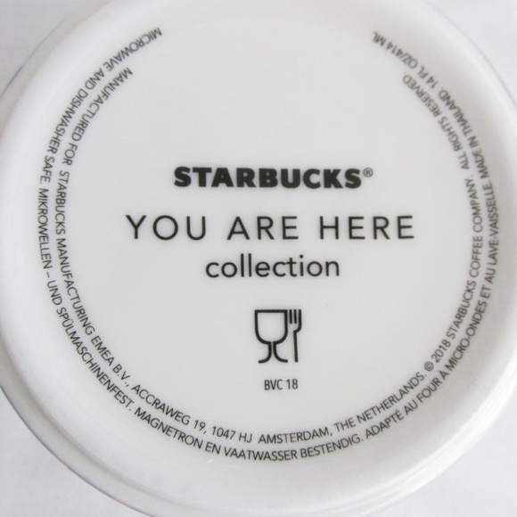 Starbucks Coffee Mug Zurich Switzerland You Are Here Collection 14 oz 2018 - Picture 6 of 8